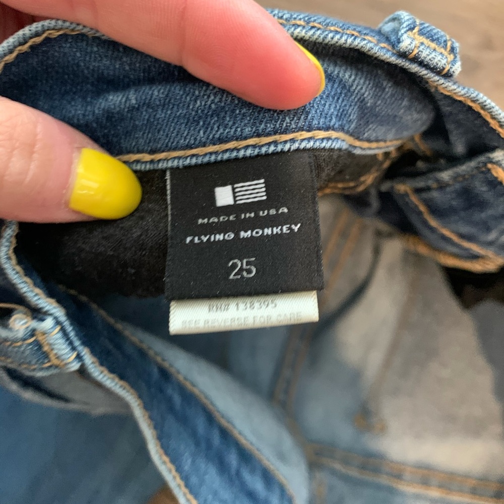 Flying Monkey Low Rise Destructed Jean - Picture 2 of 3